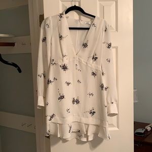 ALC floral mini dress